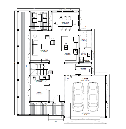 First floor layout